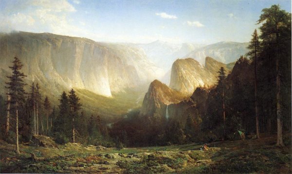 Piute camp, Great Canyon of the Sierra, Yosemite